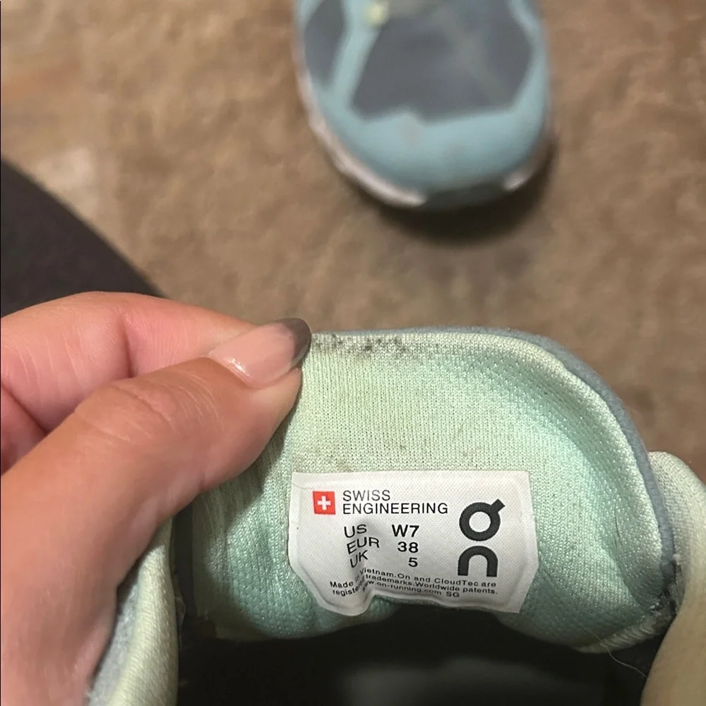 On Running Women's different shades of teal Athletic Shoes - Picture 4 of 4